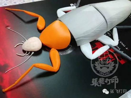 3D打印蟑螂小強誕生記(超精細) 妹紙膽小也可入
3D打印蟑螂,3D打印小強,3D打印技術(shù),3D打印服務(wù),3D打印平臺,e鍵打印