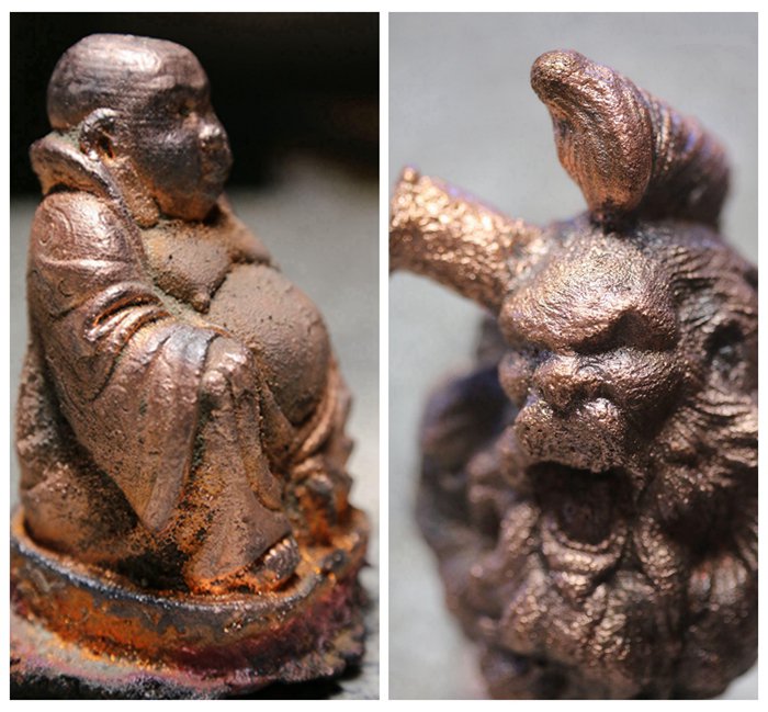 3D打印失模砂型技術鑄造金屬彌勒佛如此精細 打印精度令人贊嘆