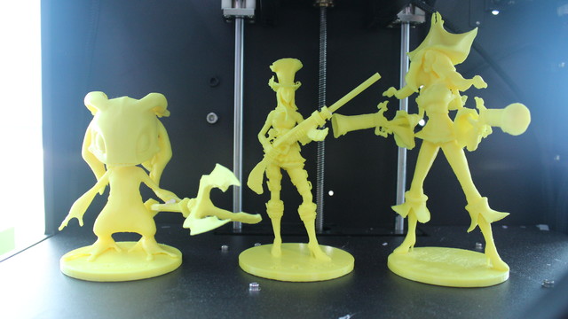 LOL《英雄聯(lián)盟》人物你認(rèn)識(shí)幾個(gè)？3D打印游戲人物_e鍵3d打印服務(wù)