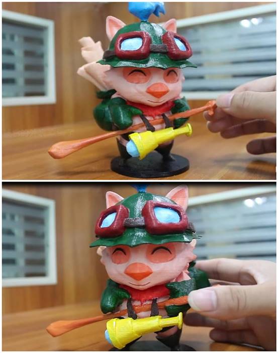 LOL《英雄聯(lián)盟》人物你認(rèn)識(shí)幾個(gè)？3D打印游戲人物_e鍵3d打印服務(wù)