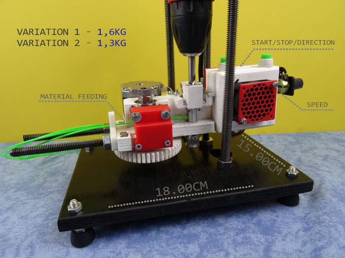 環保廢物利用可再生資源 3D打印材料回收制造機_e鍵打印服務