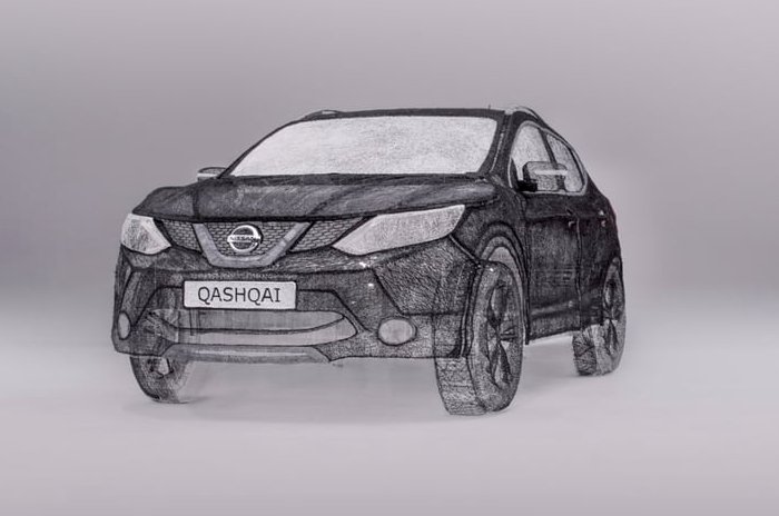 最新(圖/文/視頻)日產造世界首個最大3D打印筆雕塑 3D素描功力深厚 最新(圖/文/視頻)日產造世界首個最大3D打印筆雕塑 3D素描功力深厚